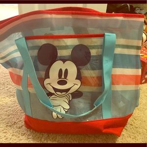 Mickey Mesh Beach Bag